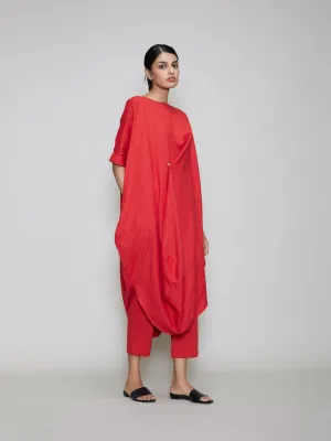 Cowl Button Tunic