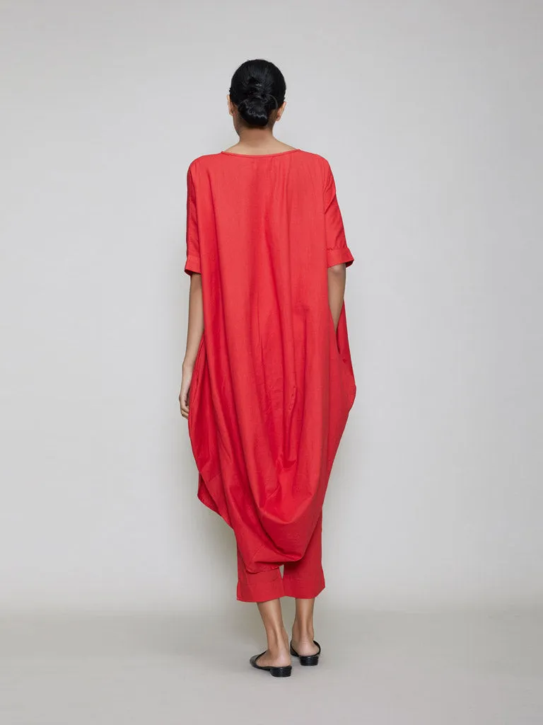 Cowl Button Tunic