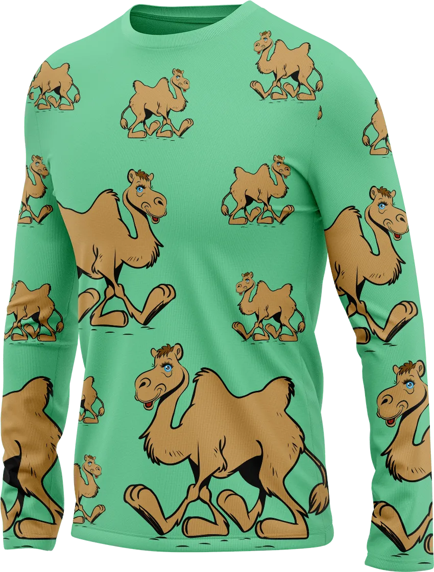 Crafty Camel Rash Shirt Long Sleeve