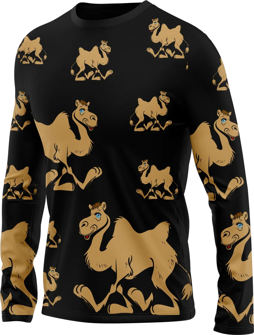 Crafty Camel Rash Shirt Long Sleeve
