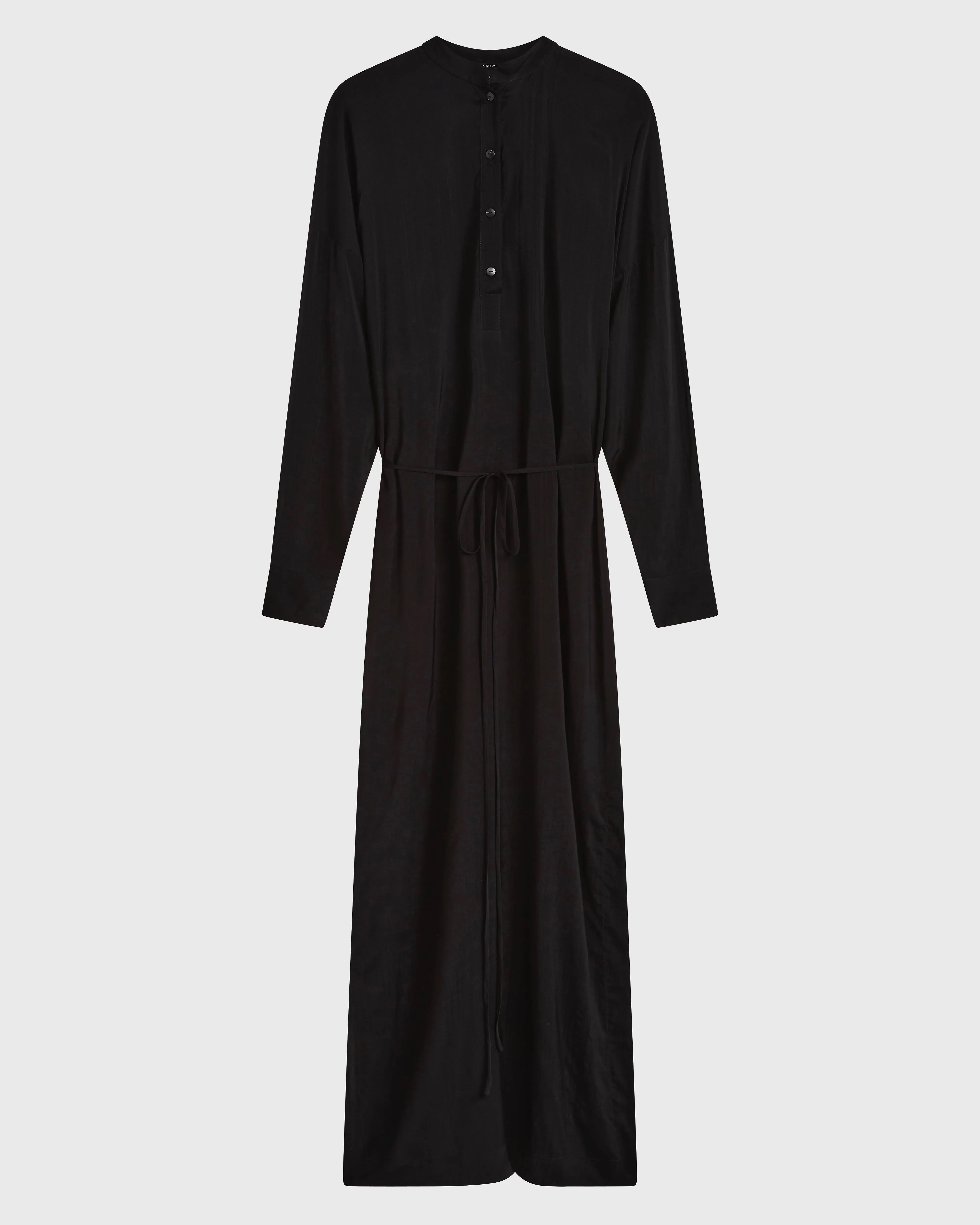 Cremona Long Tunic Dress - Black