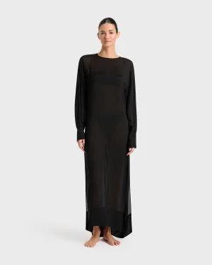 Cremona Twist Back Coverup - Black