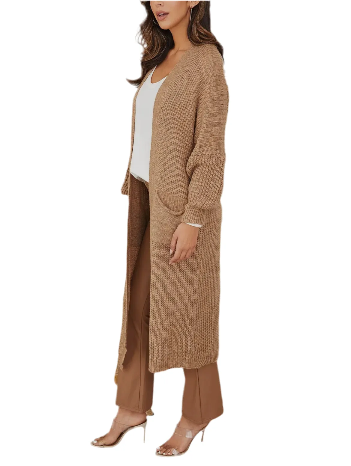 Crochet Drop Shoulders Cardigan