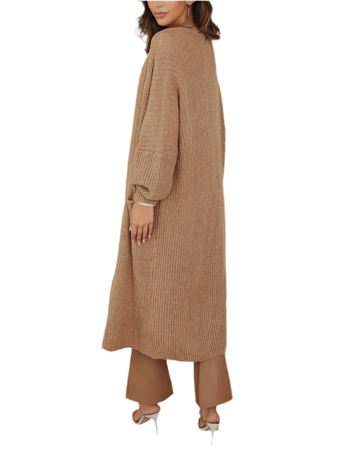 Crochet Drop Shoulders Cardigan