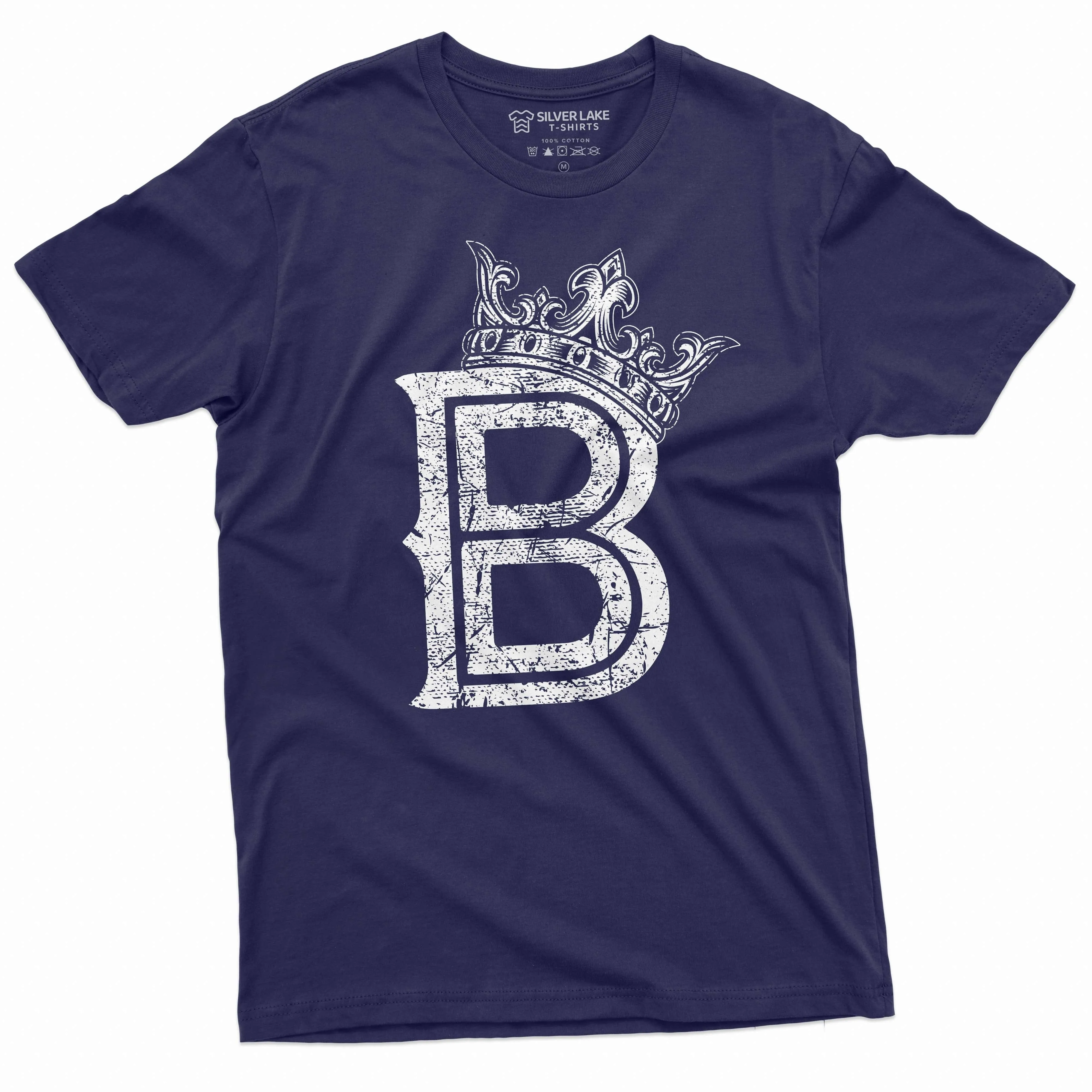 Crown with letter B tee shirt popular culture Queen Bee tee shirt Crown B shirt Womens Unisex tee