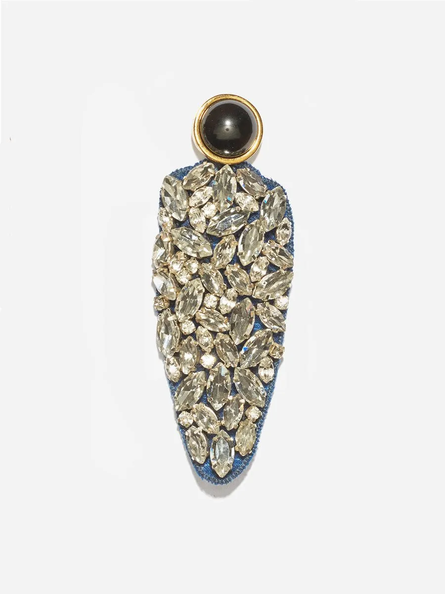 crystal dagger earrings