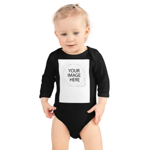 Custom Image Infant Long Sleeve Bodysuit