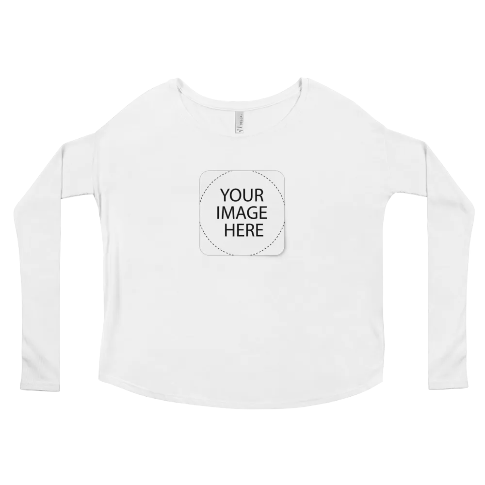 Custom Image Ladies' Long Sleeve Tee