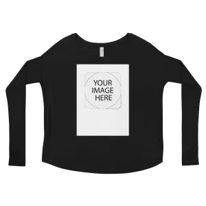 Custom Image Ladies' Long Sleeve Tee