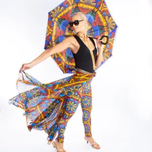 Custom Silk 3/4  Wrap Skirt - Custom Designs