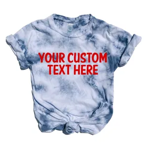 Custom Tie Dye Shirt | Unisex Crew
