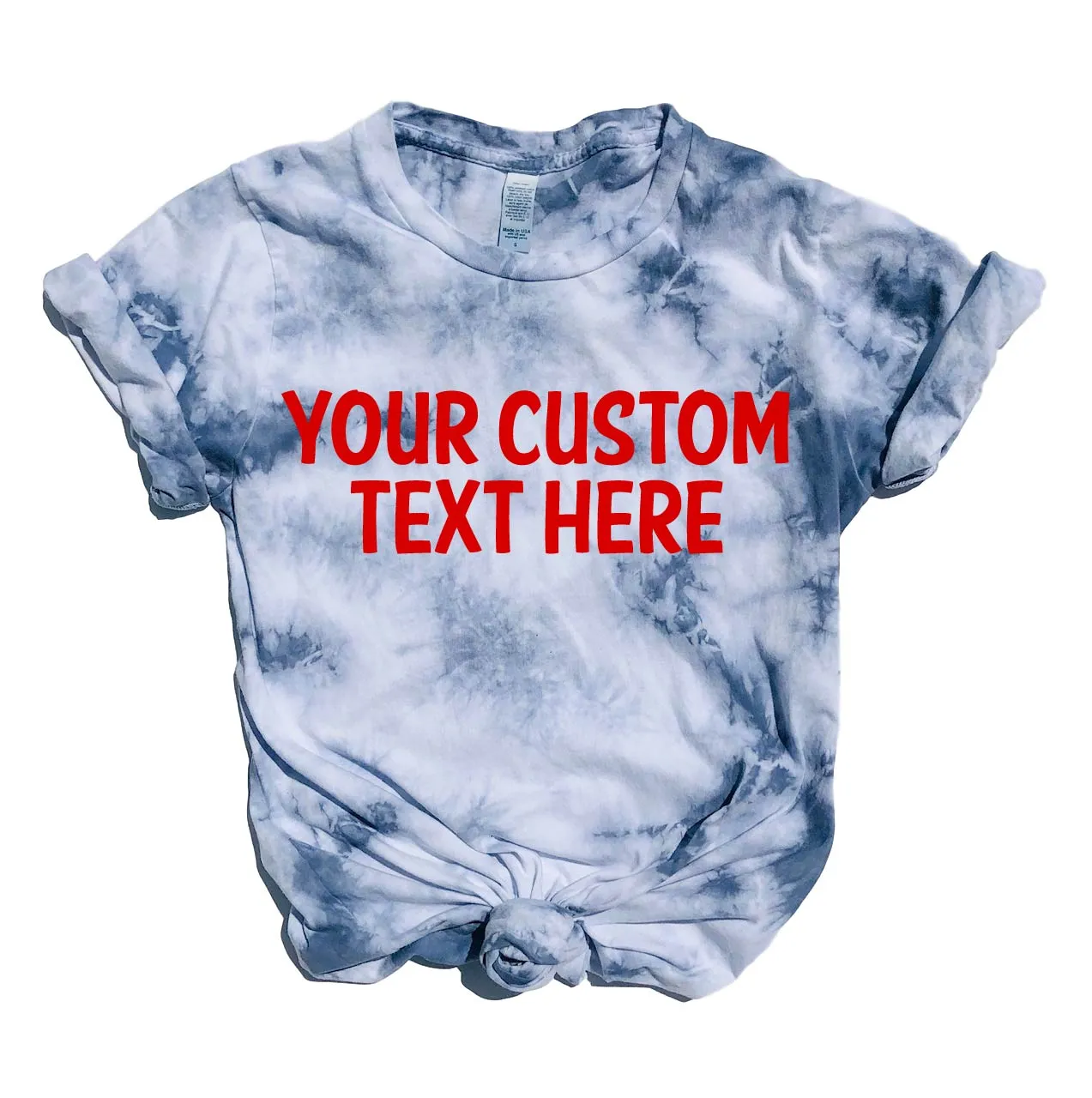 Custom Tie Dye Shirt | Unisex Crew