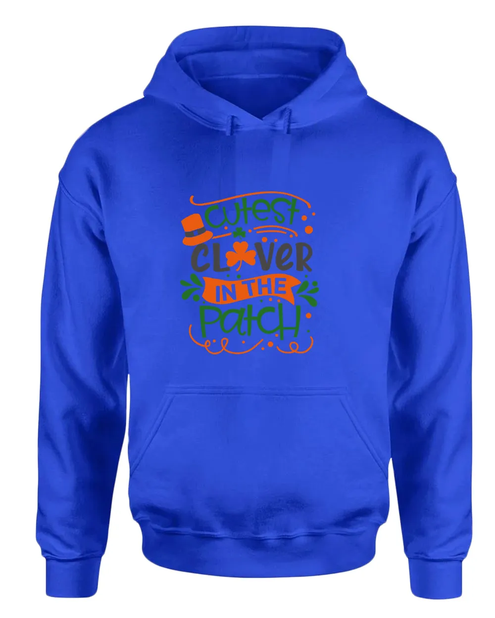 Cutest clever in the patch hoodie women st patrick's day hoodie