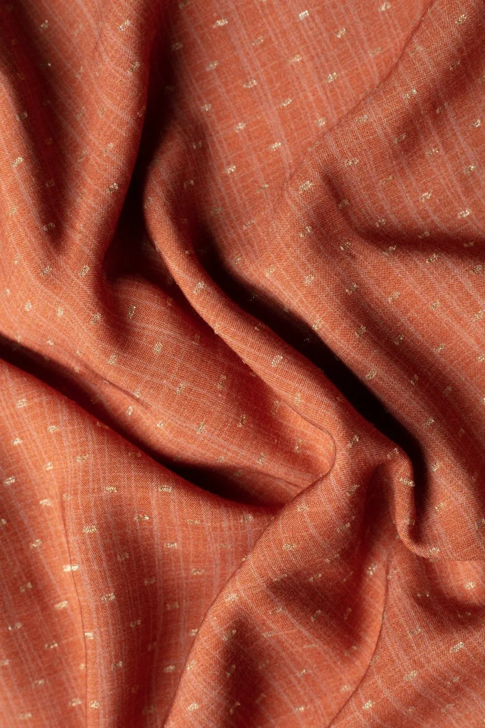 Cyra Striped Long Modest Top | Orange