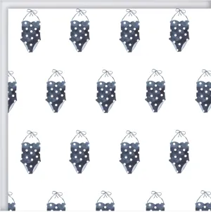 D Polka Dot Swimsuit Gift Wrap 3-sheet roll