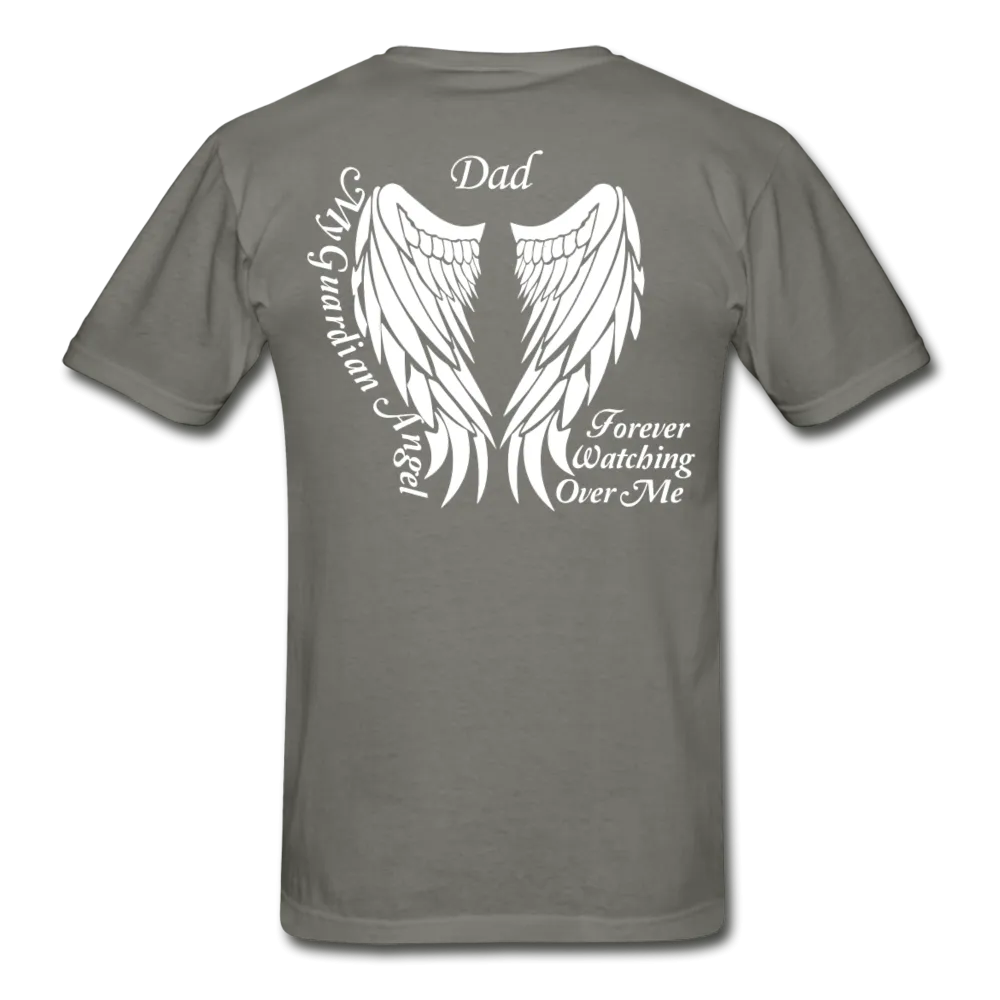 Dad Guardian Angel Gildan Ultra Cotton Adult T-Shirt