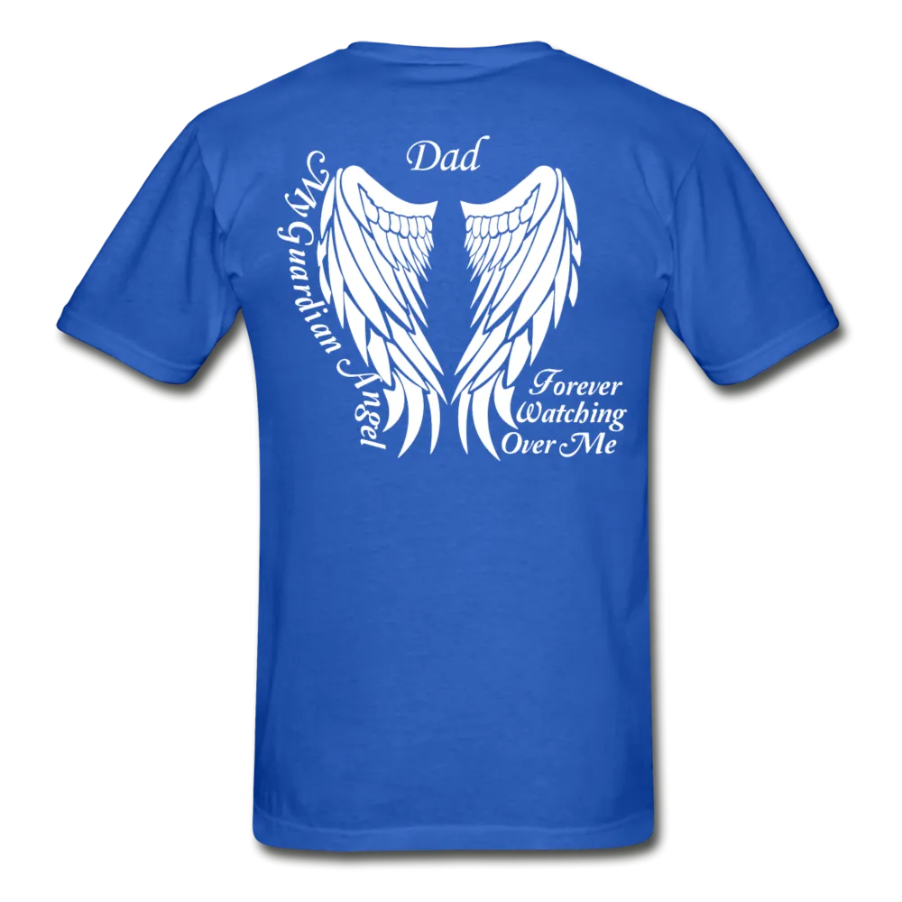 Dad Guardian Angel Gildan Ultra Cotton Adult T-Shirt