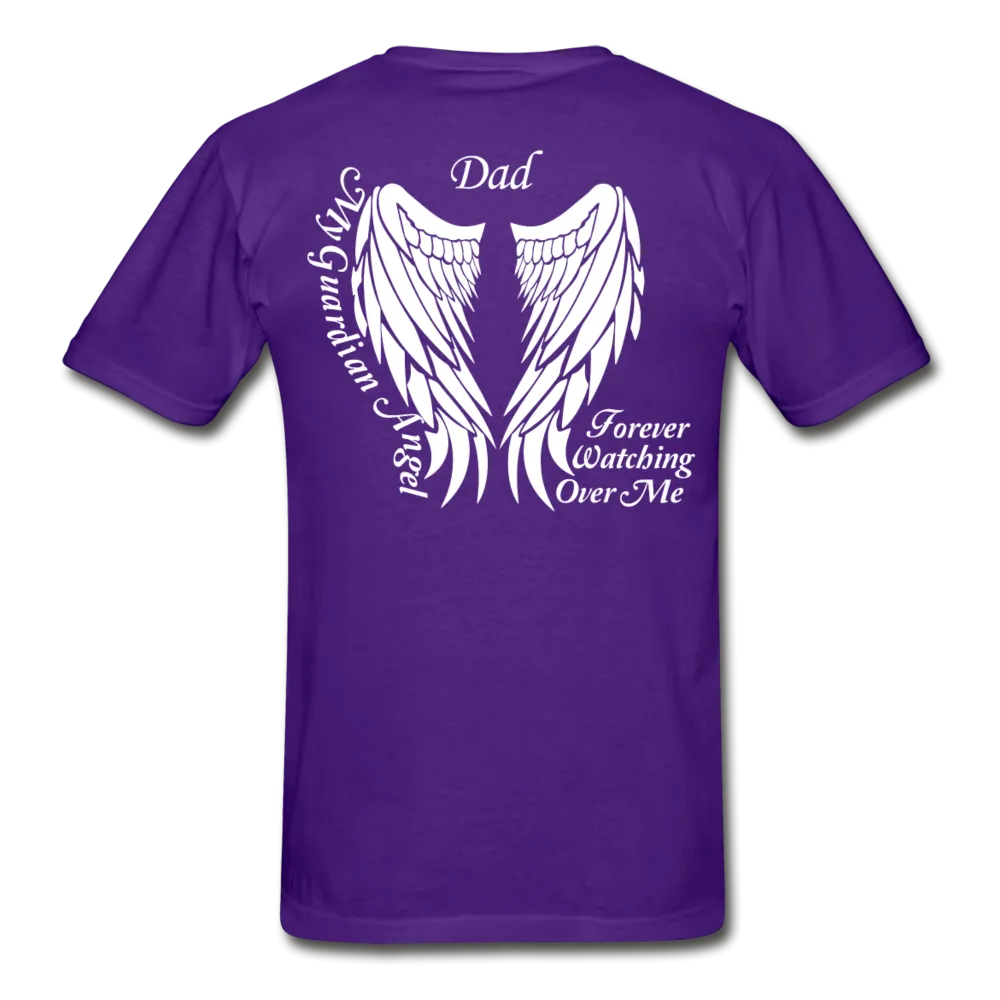 Dad Guardian Angel Gildan Ultra Cotton Adult T-Shirt