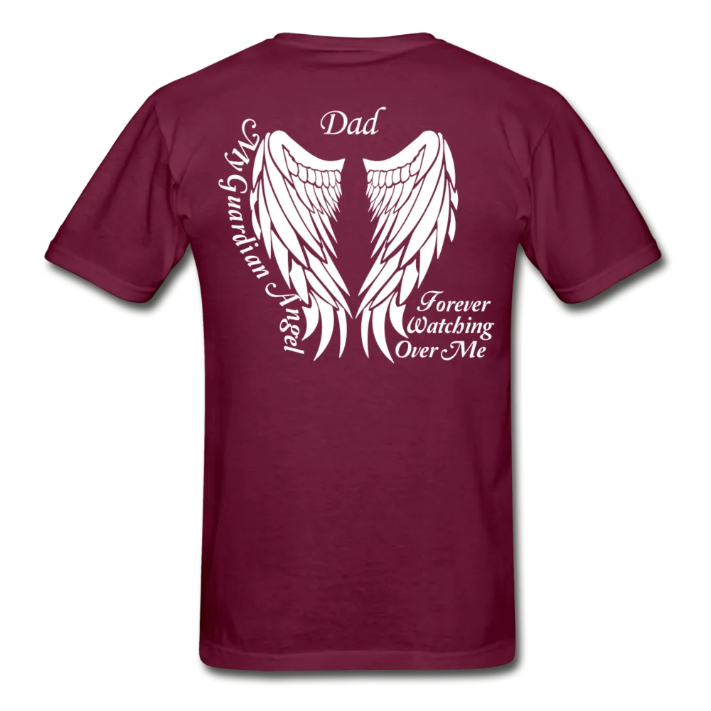Dad Guardian Angel Gildan Ultra Cotton Adult T-Shirt