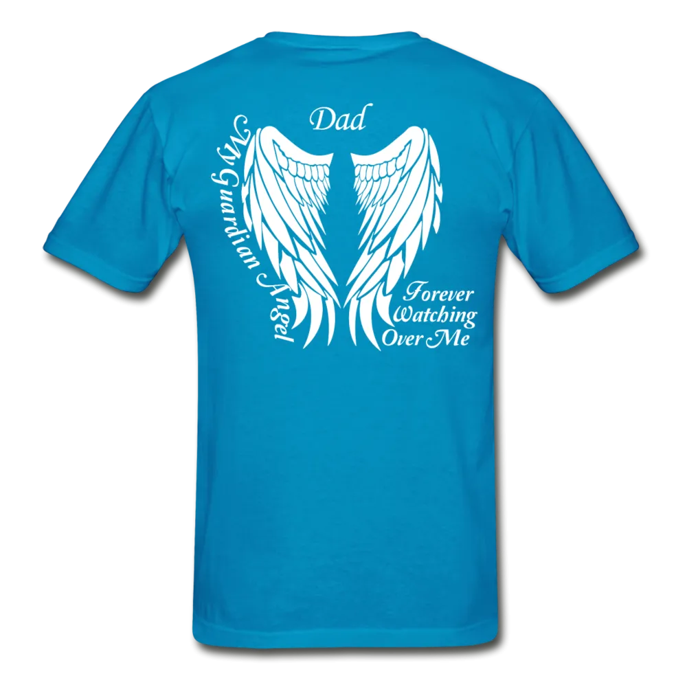 Dad Guardian Angel Gildan Ultra Cotton Adult T-Shirt