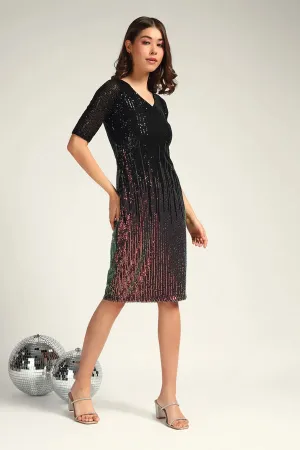Dazzle Darling Dress, Black