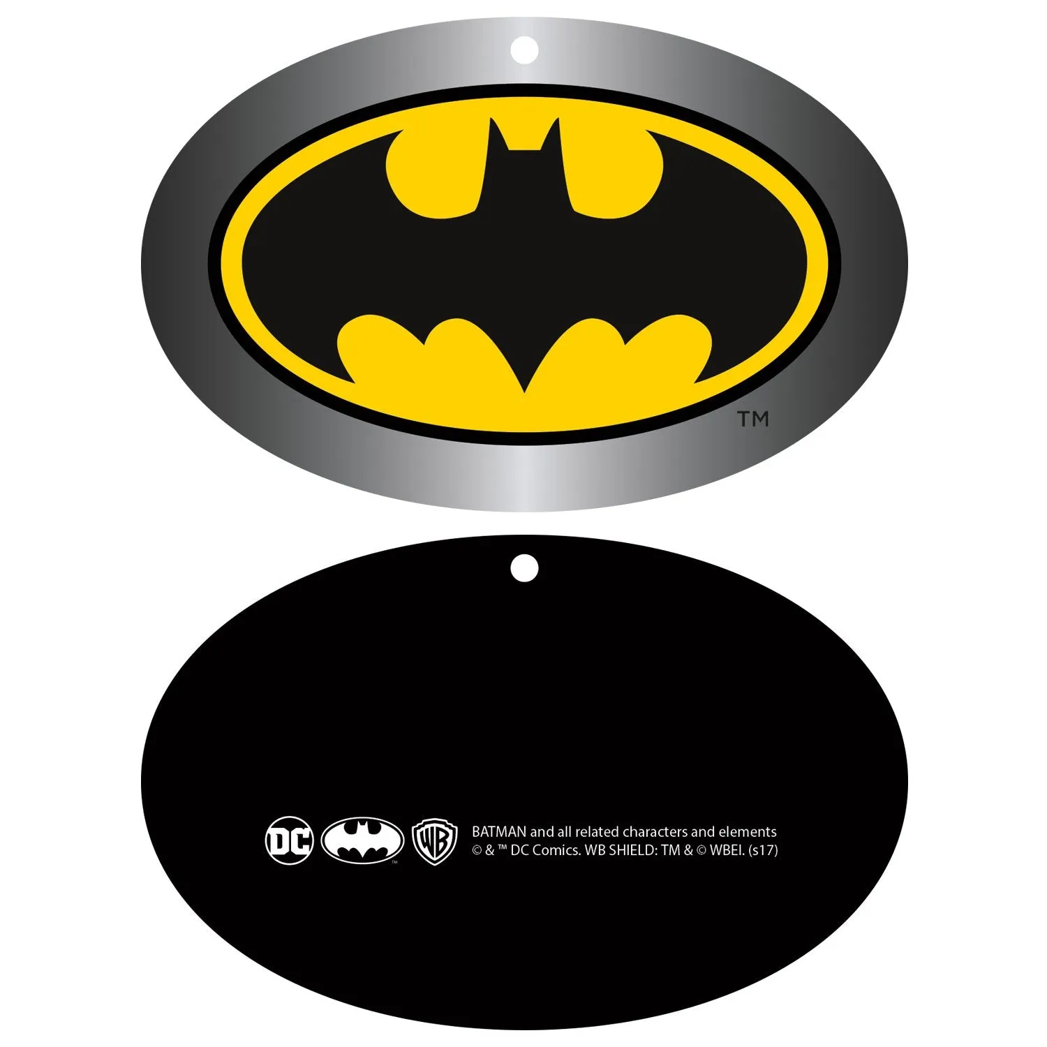 DC Comics Batman Logo Classic Official Women's T-shirt (Black)