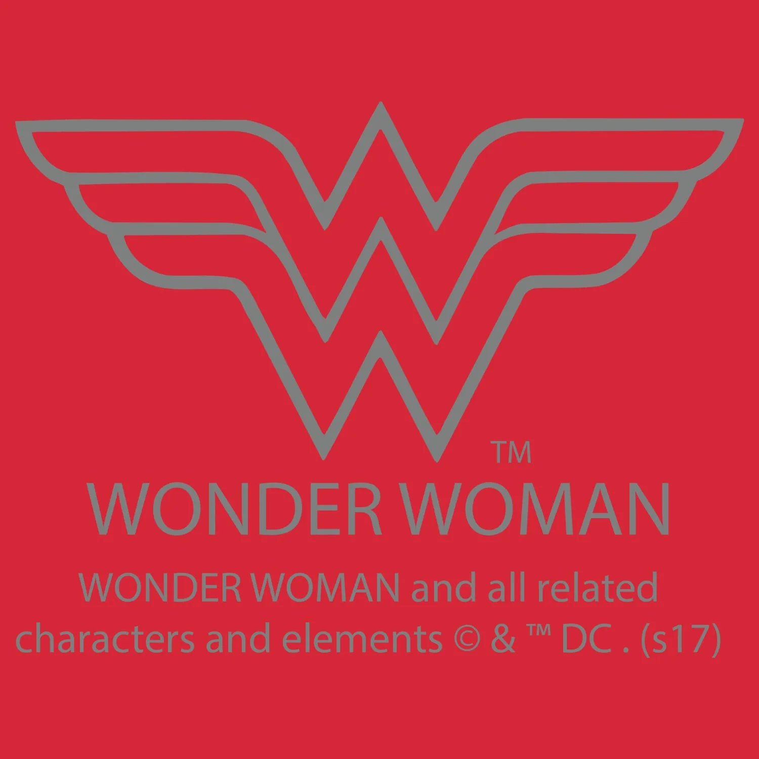 DC Comics Wonder Woman Cover #0 Official Women's T-shirt (Red)