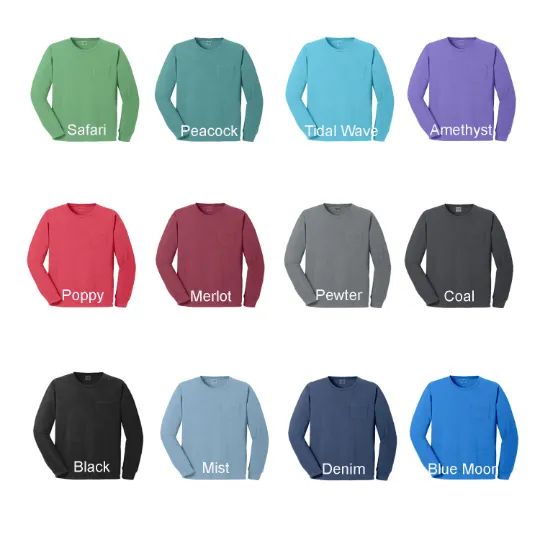 Delta Sigma Phi Long Sleeve Pocket Tee