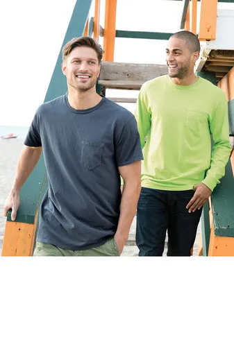 Delta Sigma Phi Long Sleeve Pocket Tee
