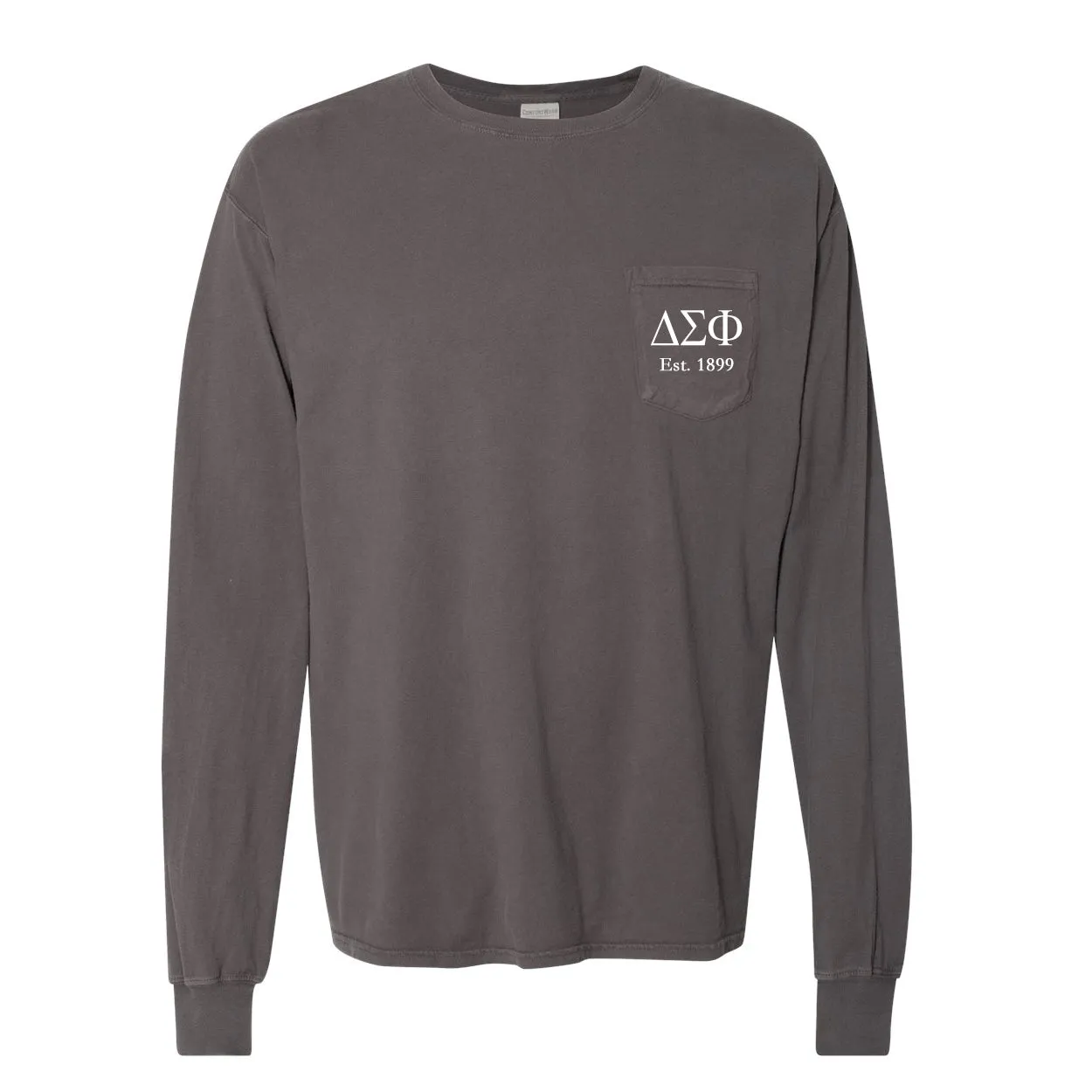 Delta Sigma Phi Long Sleeve Pocket Tee