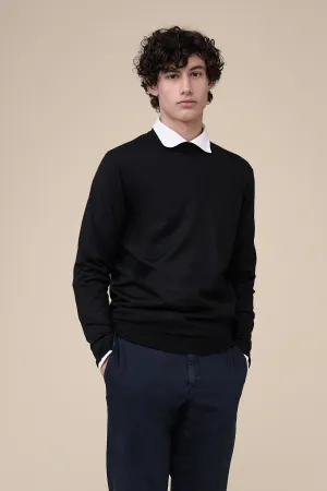Derby Special Cashmere Silk Mock Neck in iconic colors