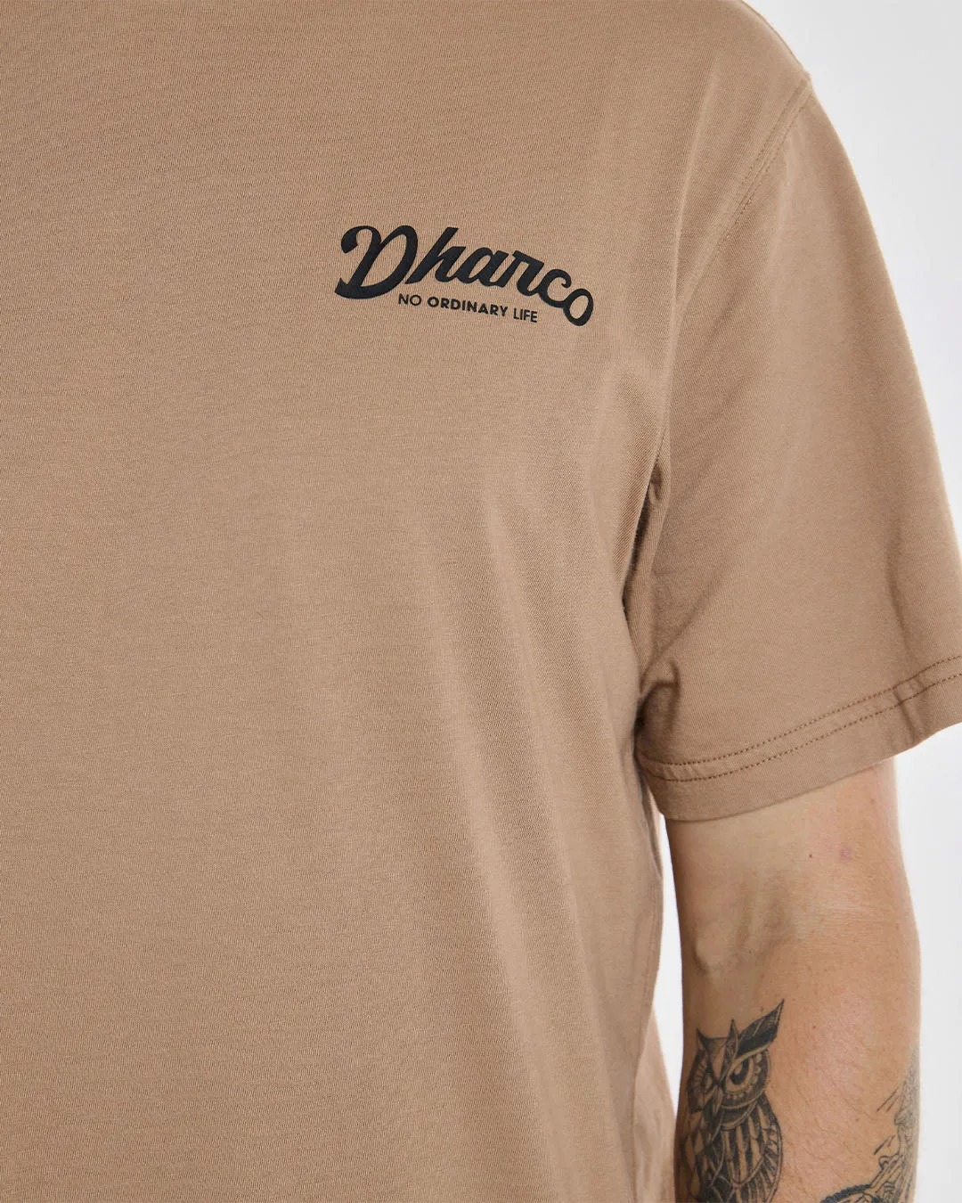 DHARCO Mens Cotton Tee | Dust