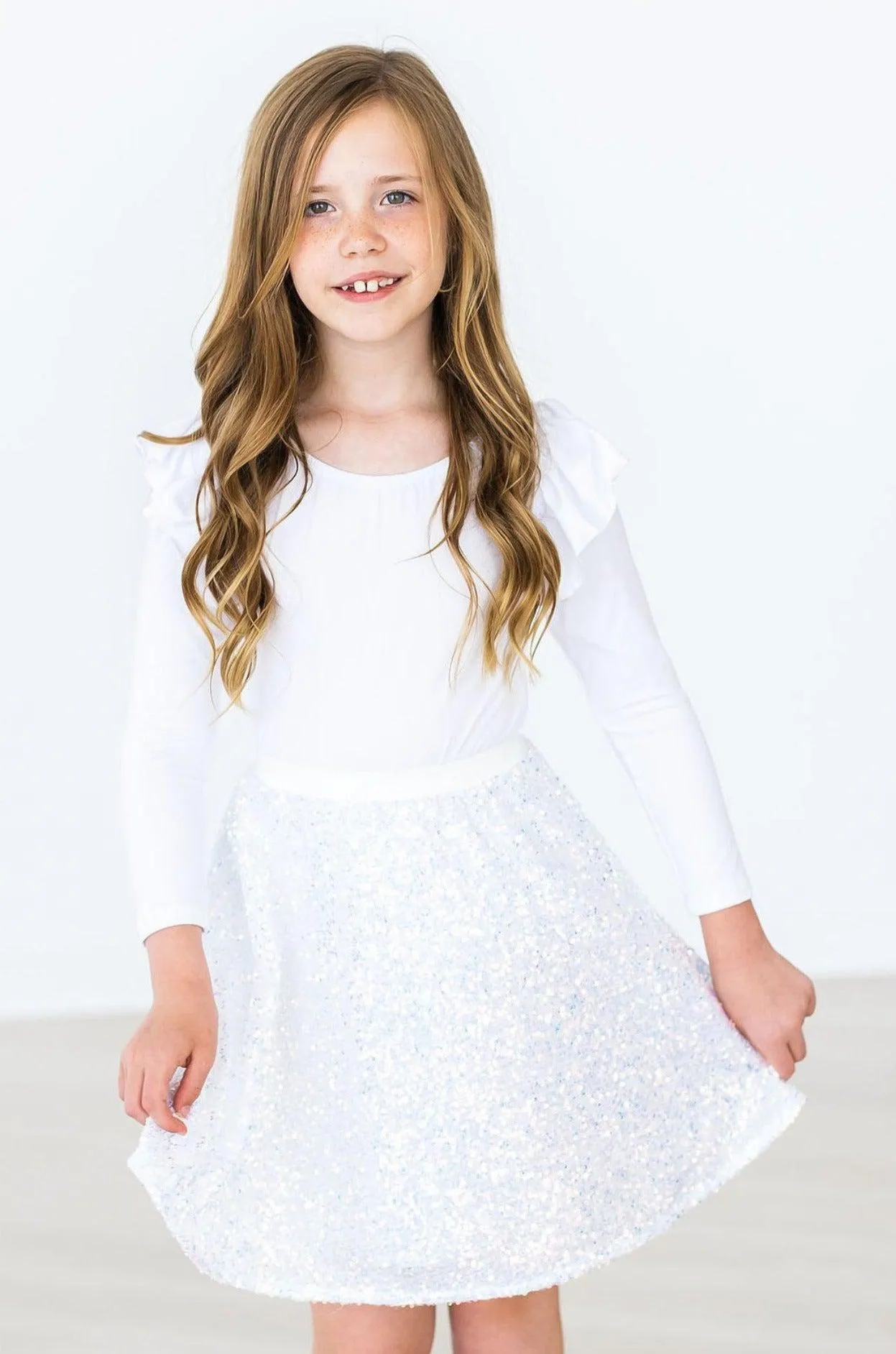 Disco Sequin Twirl Skort