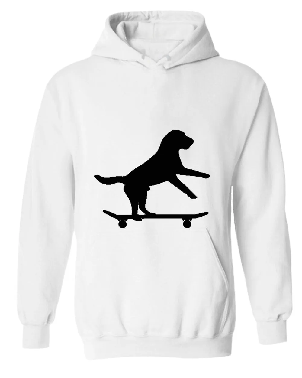 Dog skating hoodie, dog lover hoodies