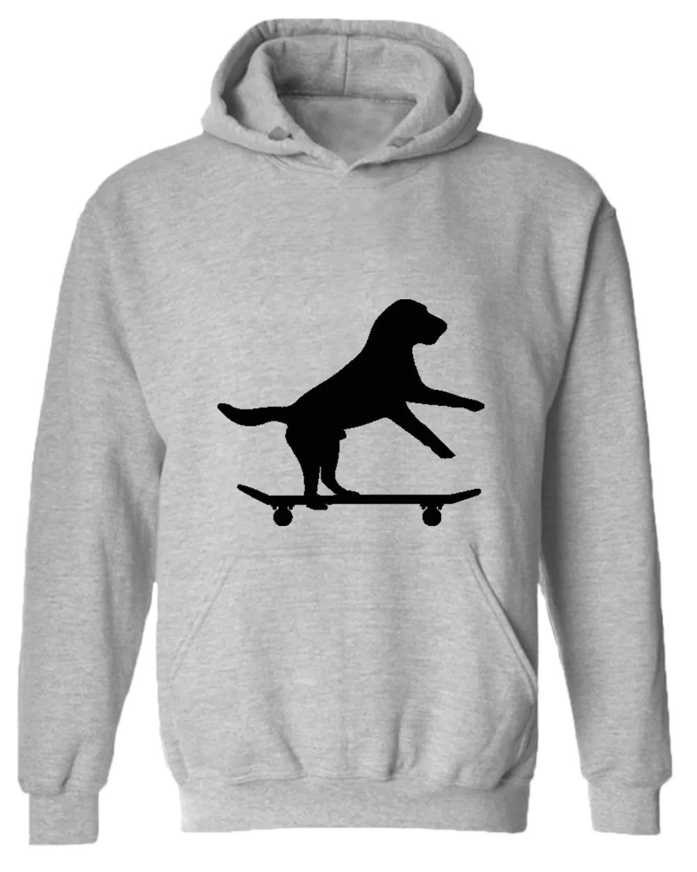 Dog skating hoodie, dog lover hoodies