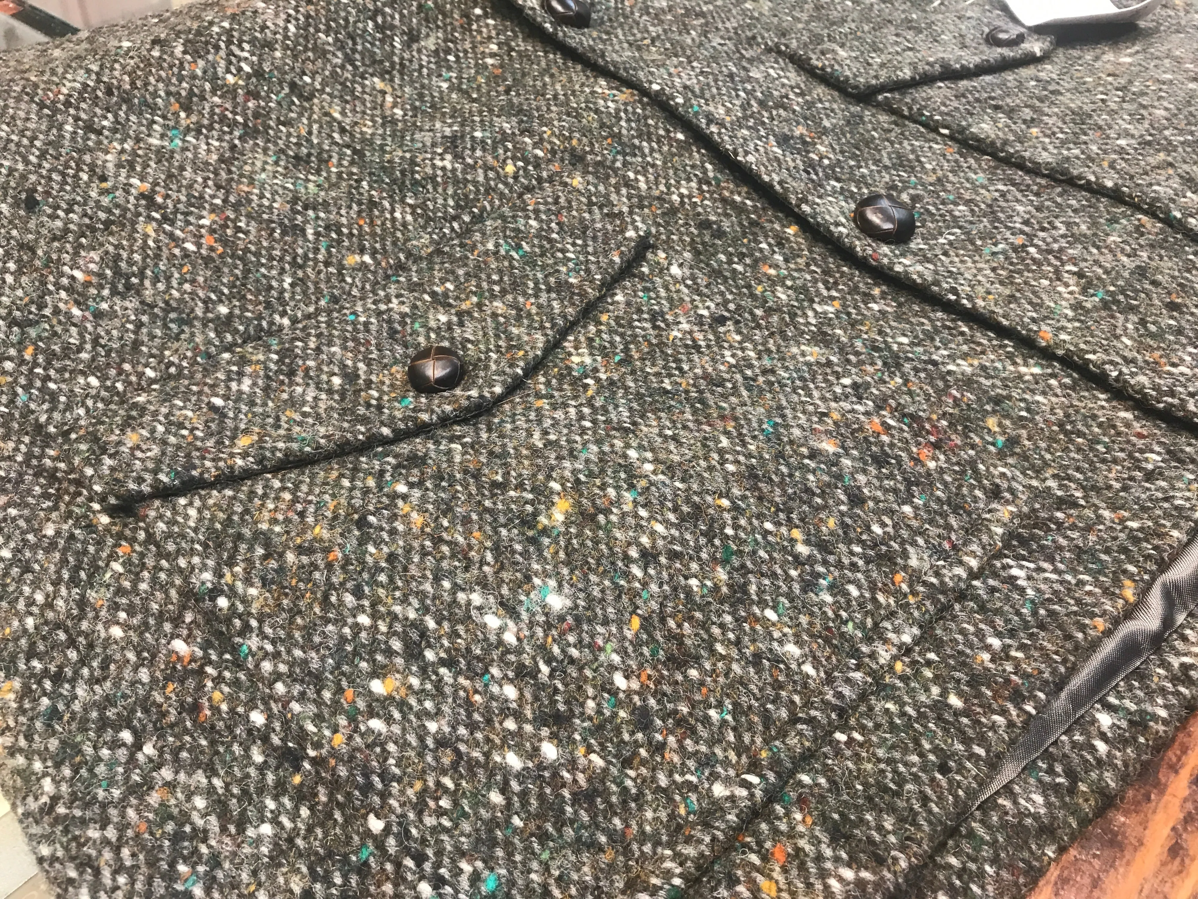 Donegal Tweed Sleeveless Men’s Coat/Vest