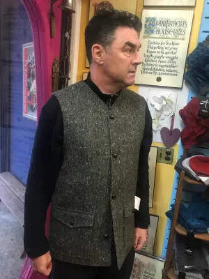 Donegal Tweed Sleeveless Men’s Coat/Vest