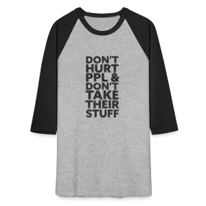 Don't Hurt People | Baseball Tee
