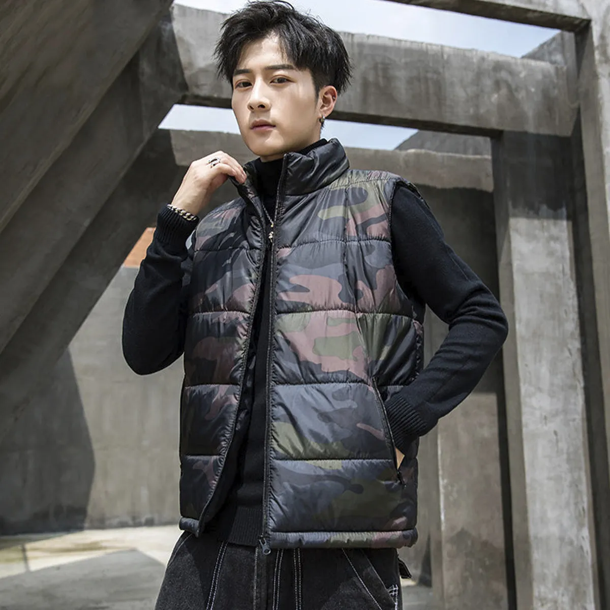 Down Windproof Vest
