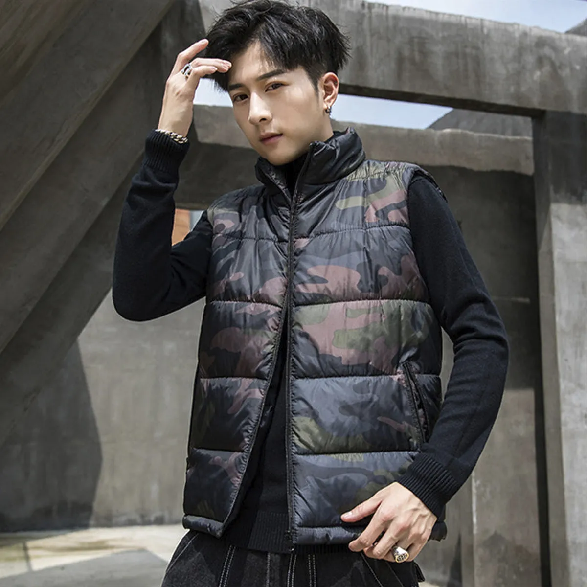 Down Windproof Vest