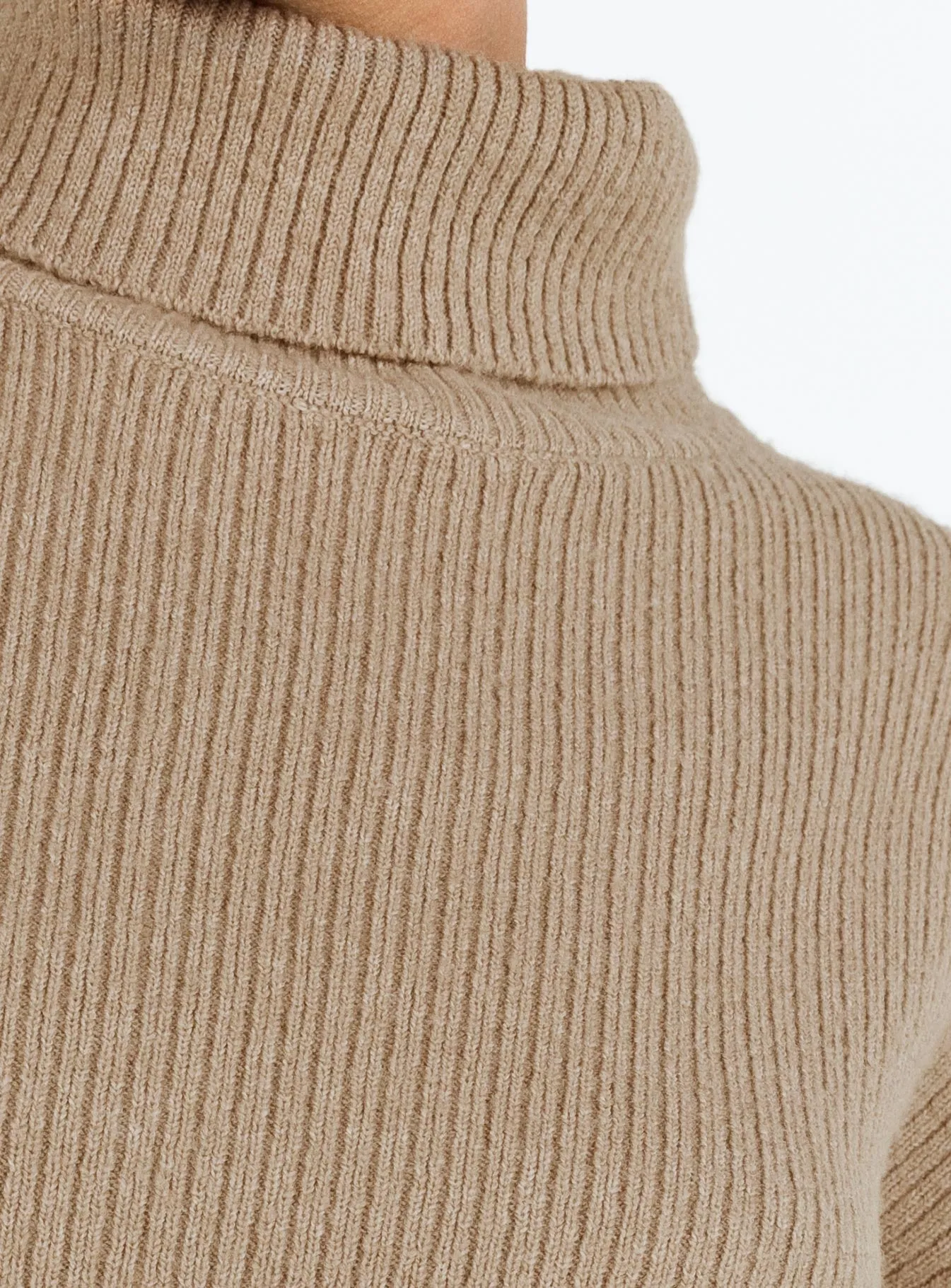 Dress Knit Beige Huge selection Sonelle Mini Courteous staff