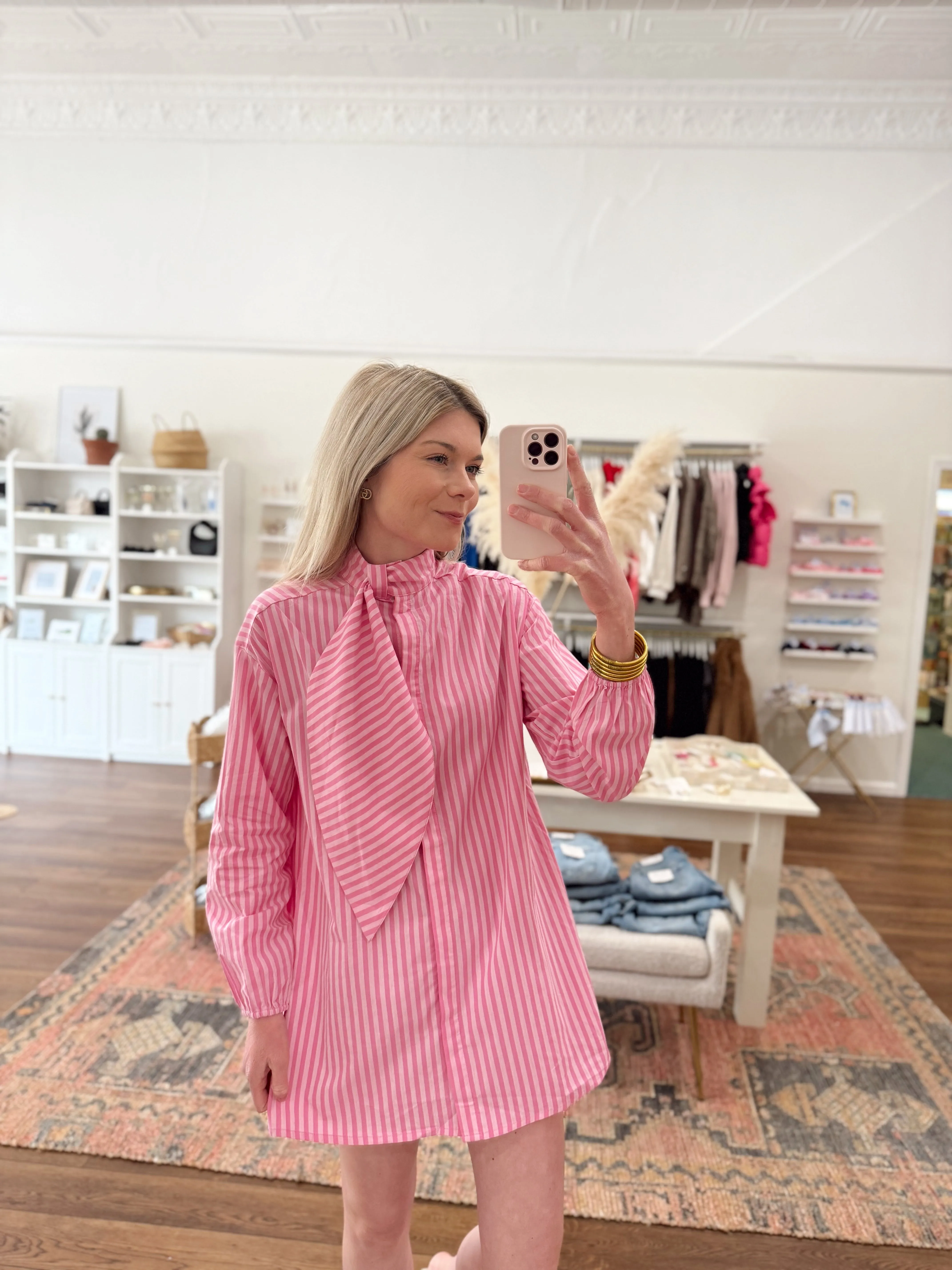 Dulce Oversized Tunic Shirt Dress