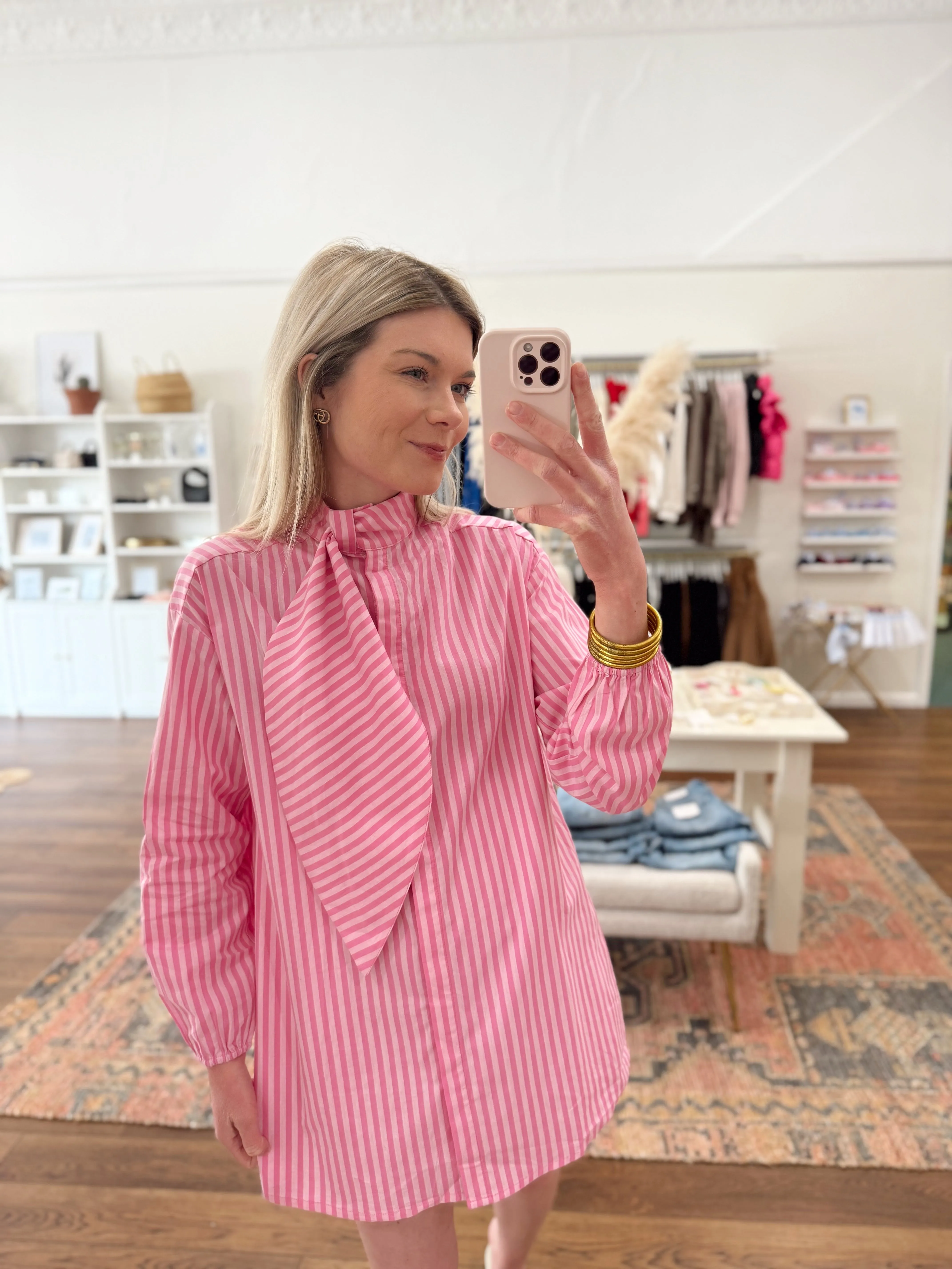 Dulce Oversized Tunic Shirt Dress