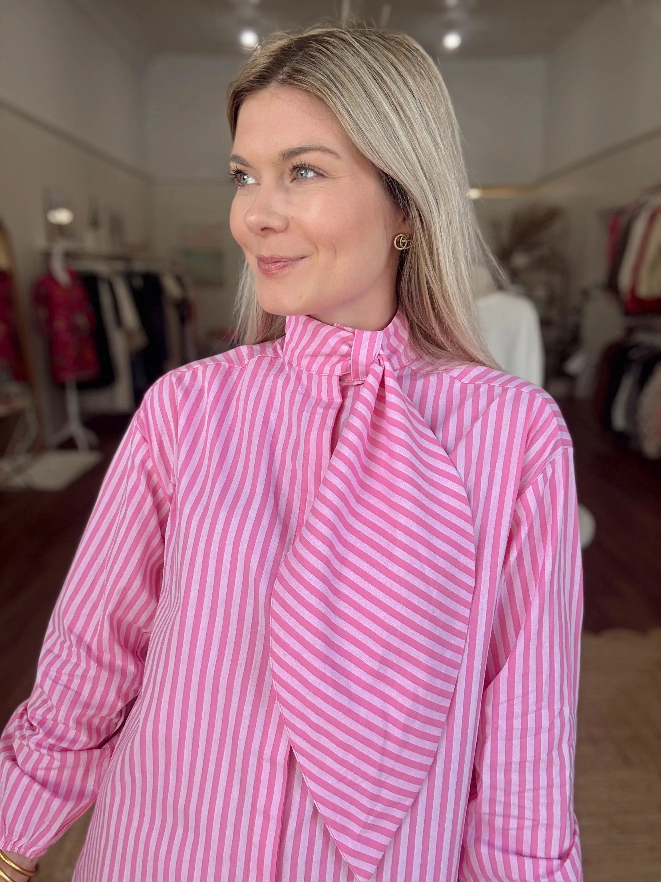 Dulce Oversized Tunic Shirt Dress