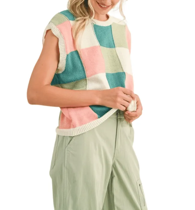 Dylan Checkered Top