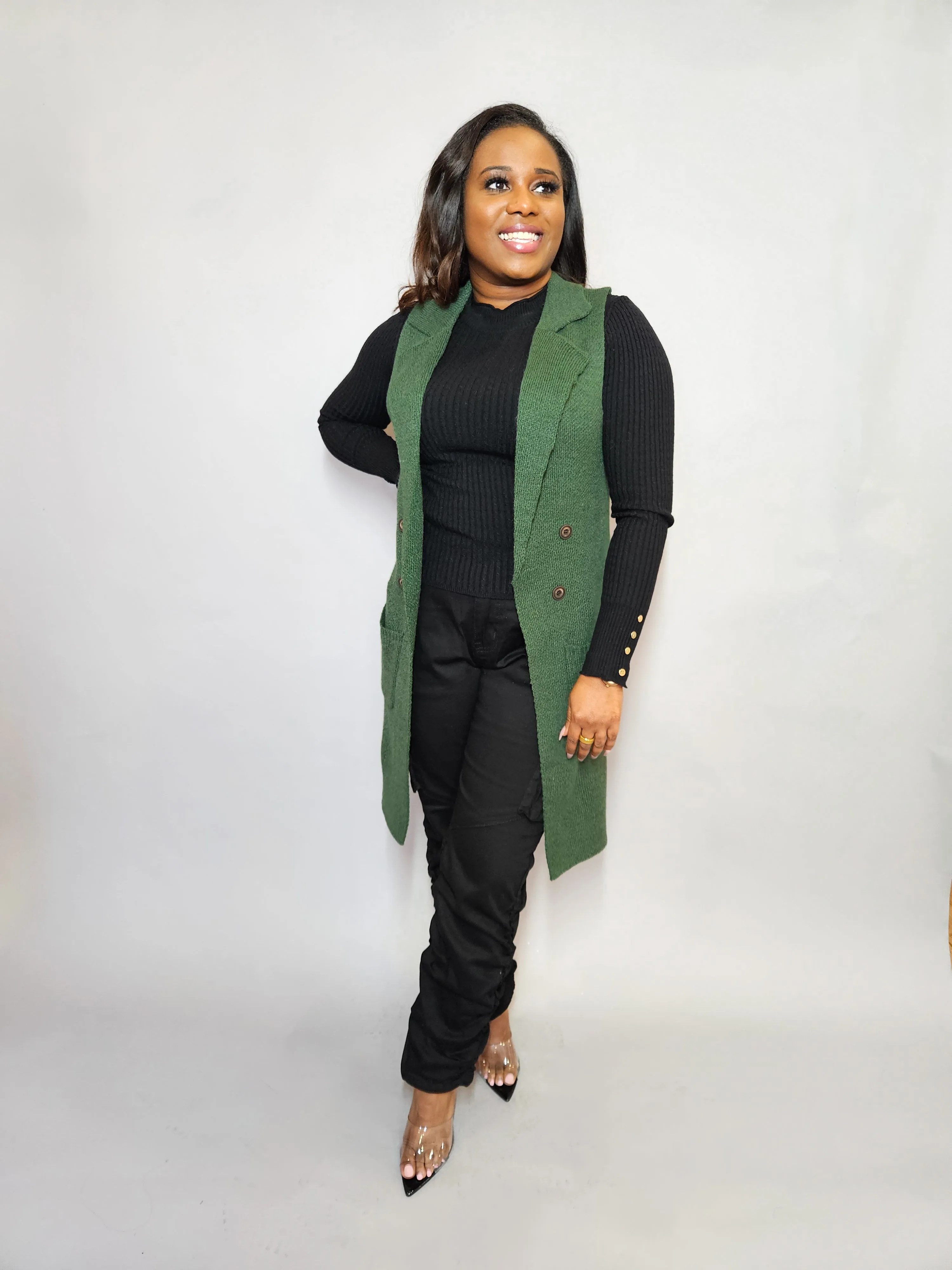 Easy Day Cardigan Vest