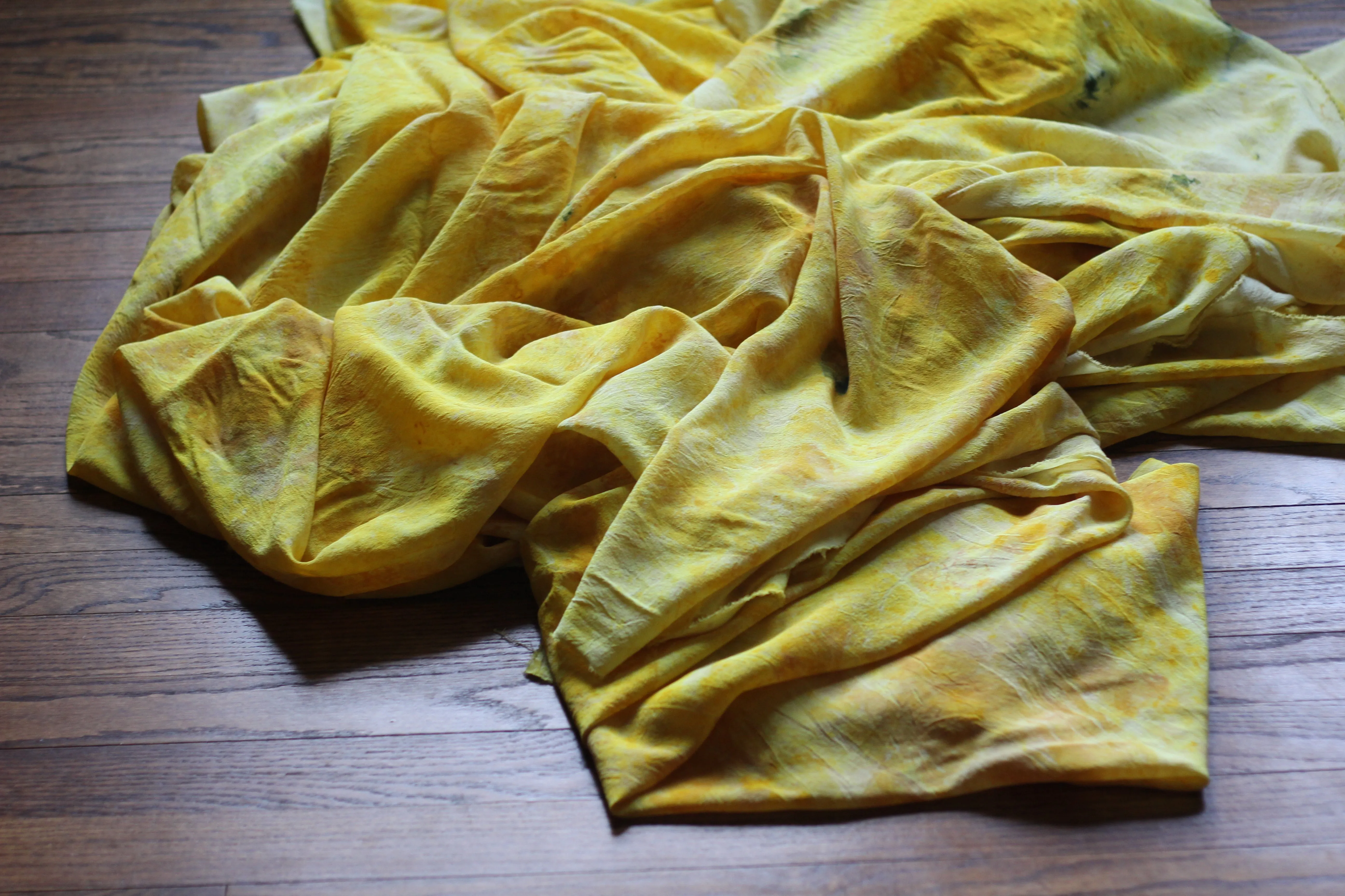 Eco-Dye Silk Robe :: 2nd Collab with Goli June :: CAN BE MADE TO ORDER