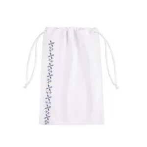 Embroidered Bag Periwinkle