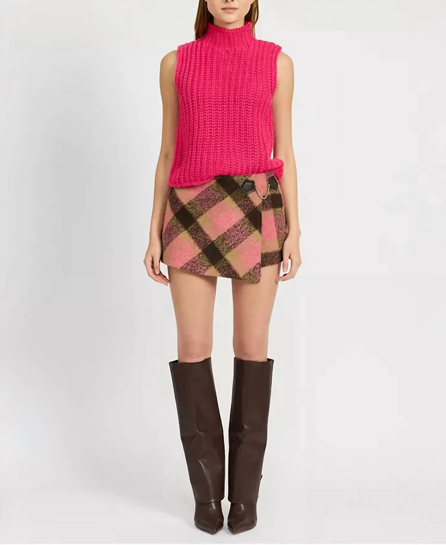 En Saison - Linnie Sleeveless Knit Sweater