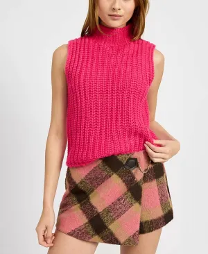 En Saison - Linnie Sleeveless Knit Sweater